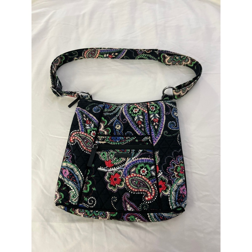 Vera Bradley Kiev Paisley Hipster Crossbody Bag - Fair Condition